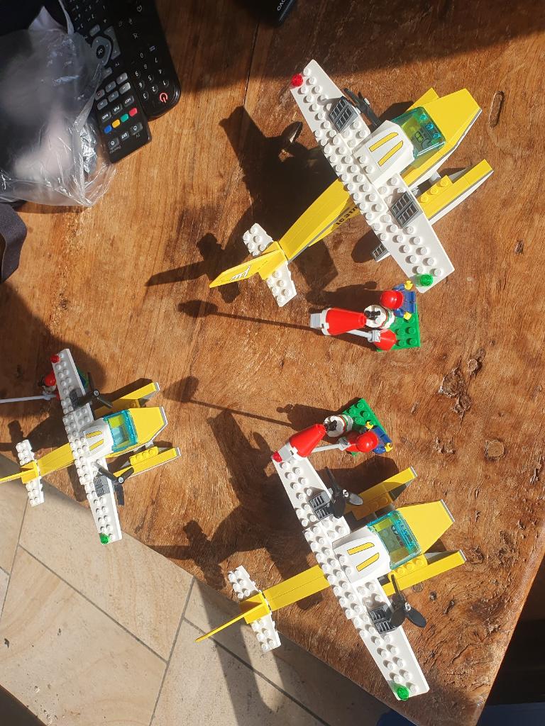 Lego city 3178 Sea plane hydravion 100% complet 3 sets, Enlèvement ou Envoi, Utilisé, Ensemble complet, Lego