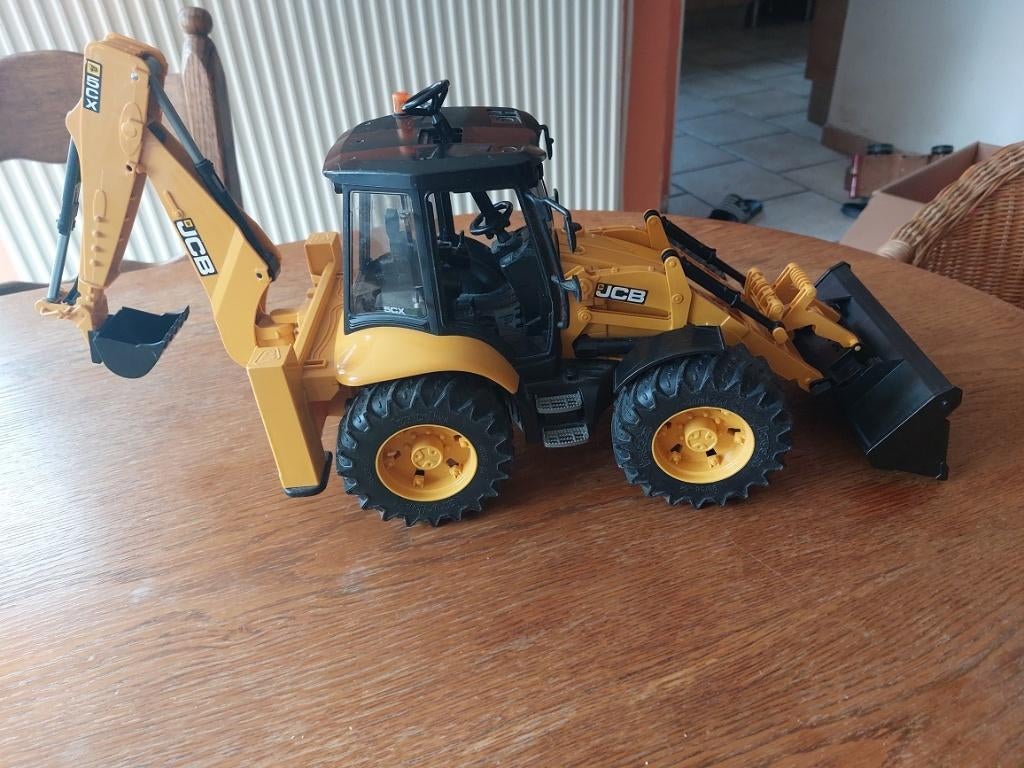 JCB 5CX graaflaadkraan, Ophalen, Gebruikt