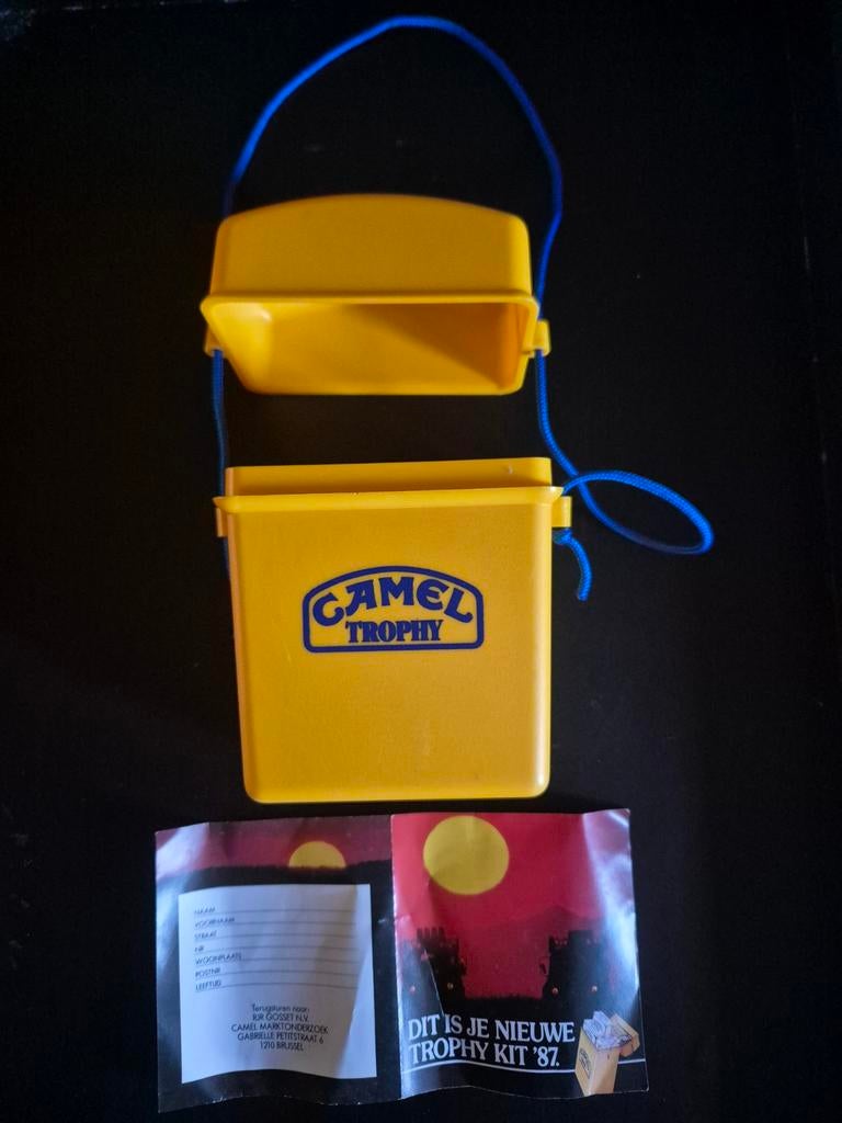 Camel Trophy Kit '87, Verzamelen, Ophalen of Verzenden, Nieuw, Tabaksdoos of Verpakking