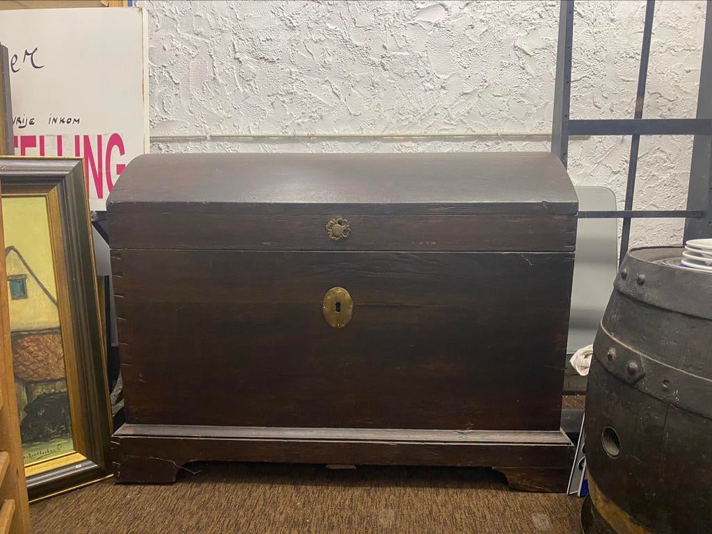 Eiken Vlaamse koffer, Enlèvement, Comme neuf
