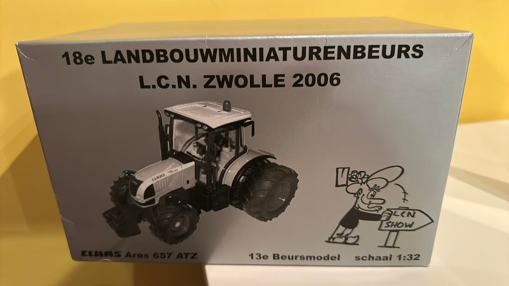 Schaalmodel Claas Ares 657 ATZ, Ophalen of Verzenden, Zo goed als nieuw, SIKU