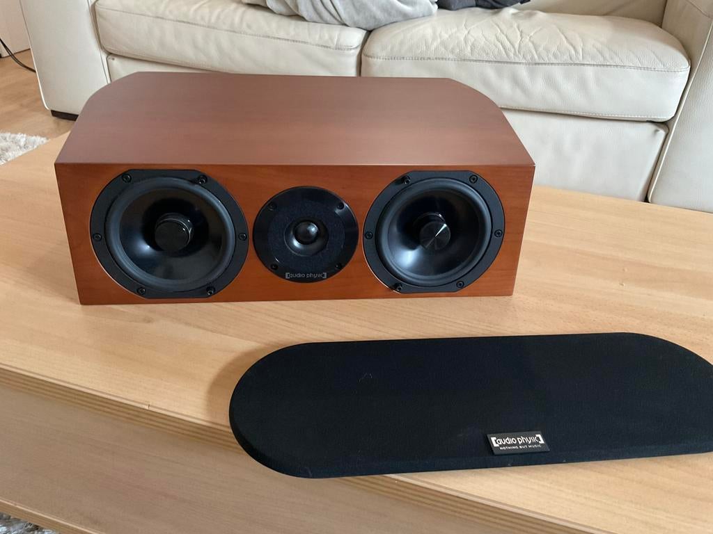 Audio physic center Celcius, Comme neuf, Enlèvement, 120 watts ou plus, Haut-parleur central