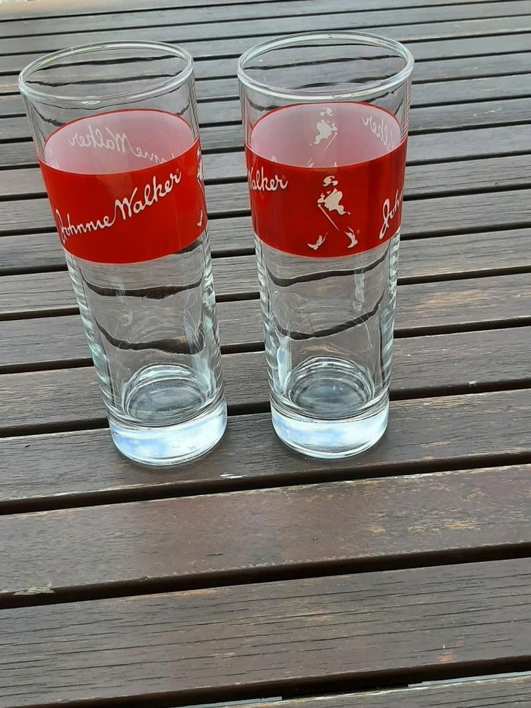 2 verres Johnnie walker, Collections, Enlèvement ou Envoi, Comme neuf
