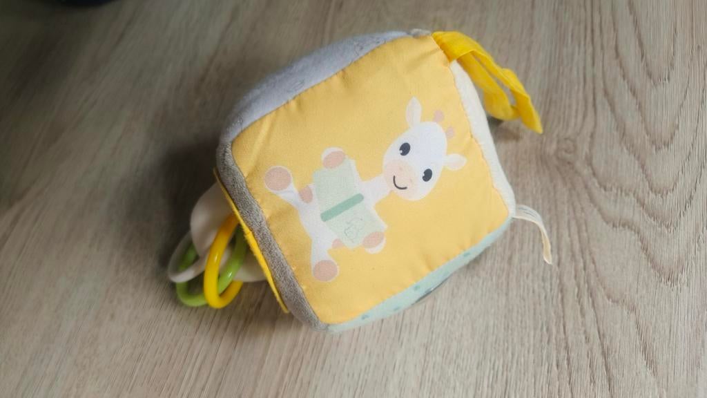 dreambaby dreambee Toby giraf park sensorisch kubus, Ophalen of Verzenden, Zo goed als nieuw, Overige typen, Met geluid
