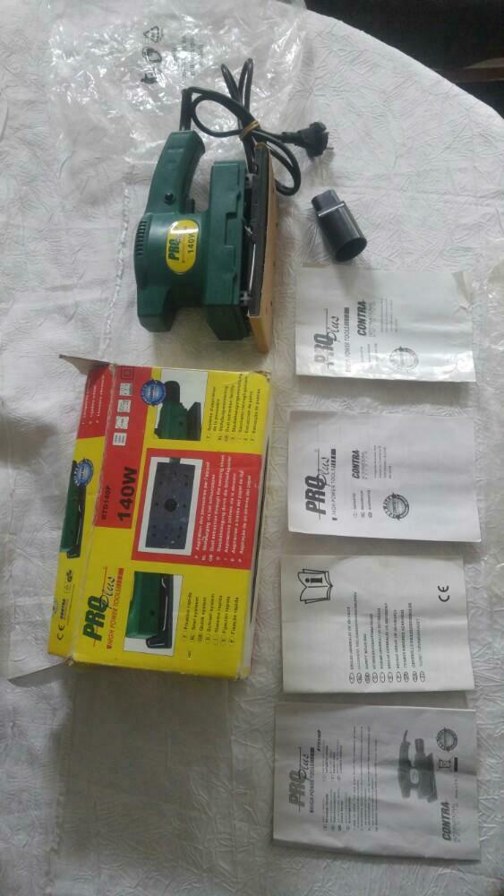 Ponceuse vibrante 140w Pro plus Contra international belgium, Bricolage & Construction, Enlèvement ou Envoi, Utilisé