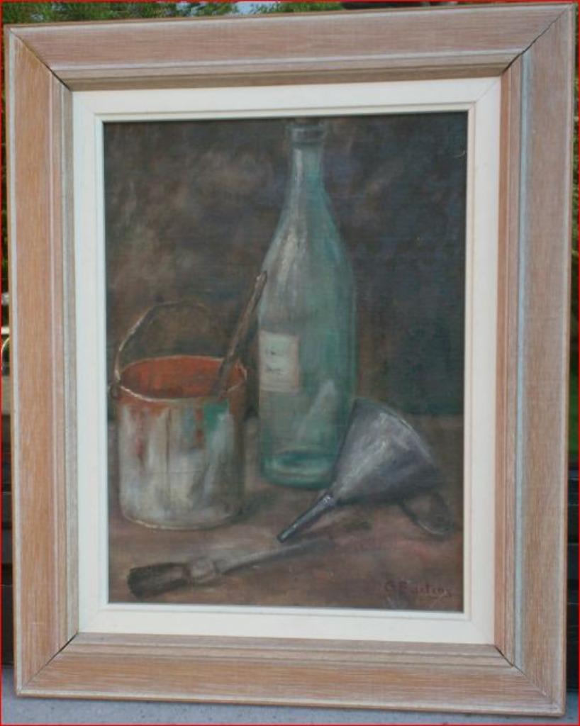 SCHILDERIJ G. BAETENS - Stilleven, Antiek en Kunst, Ophalen of Verzenden