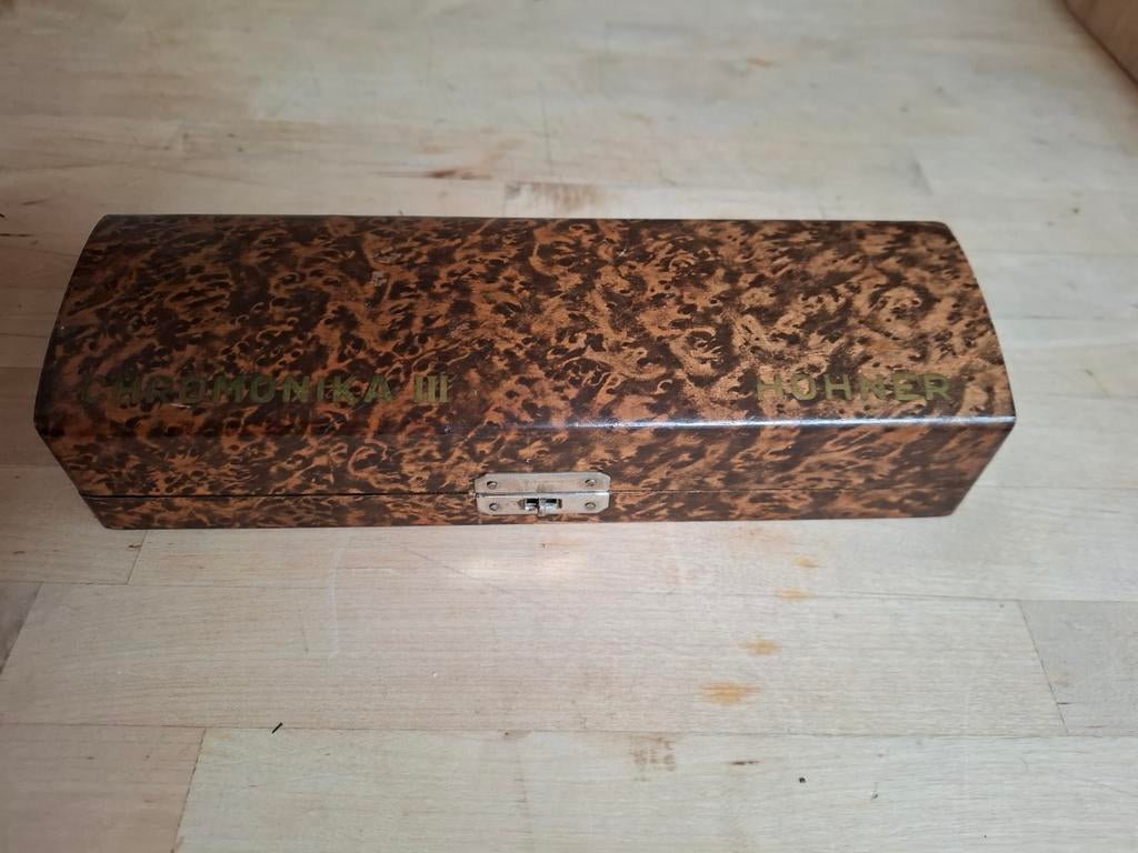 Mondharmonica (chromatisch), Muziek en Instrumenten, Blaasinstrumenten | Mondharmonica's, Ophalen, Chromatisch