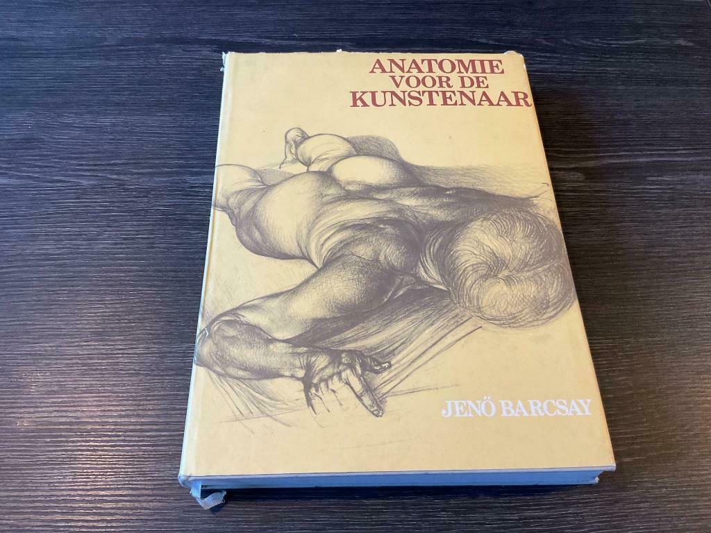Boek Anatomie voor de kunstenaar - Jenö Barcsay, Boeken, Ophalen of Verzenden, Gelezen, Schilder- en Tekenkunst