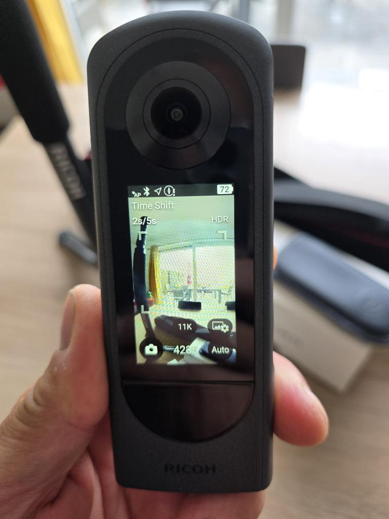 360 Camera – Ricoh Theta X (5.7K) + Accessoire, Ophalen, Zo goed als nieuw, Overige merken