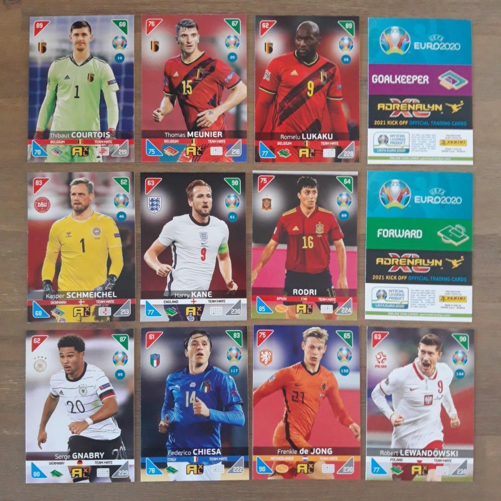 Panini EURO 2020 Kick Off 2021 Adrenalyn cards, Hobby en Vrije tijd, Ophalen of Verzenden, Nieuw, Meerdere plaatjes