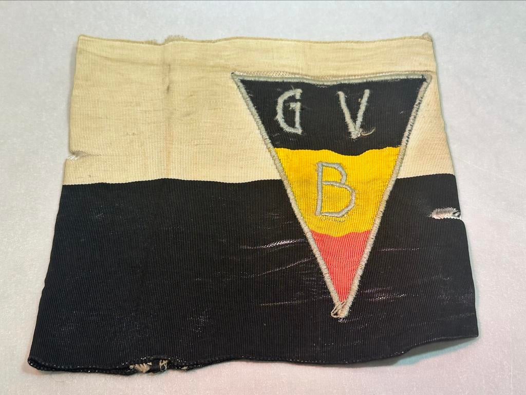 Armband verzet ww2 weerstand, Verzamelen, Militaria | Tweede Wereldoorlog, Ophalen of Verzenden