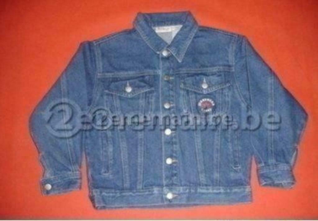 Veste en jeans T : 116 - 6 ans -, Ophalen of Verzenden, Zo goed als nieuw, Jongen of Meisje, Trui of Vest
