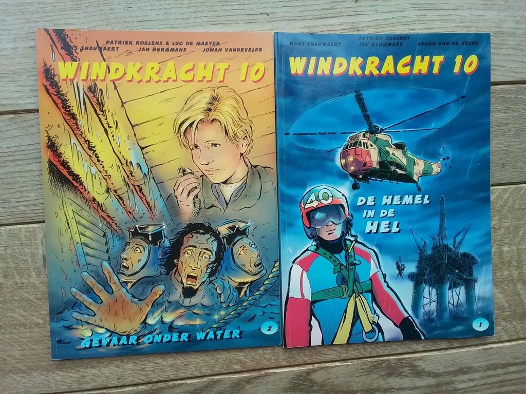 Windkracht 10 nrs 1 en 2  compleet, Boeken, Stripverhalen, Ophalen of Verzenden, Gelezen