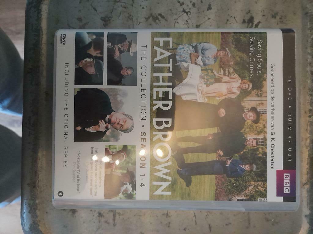 Father Brown – seizoen 1 tot 4, Cd's en Dvd's, Boxset, Ophalen of Verzenden, Zo goed als nieuw, Drama