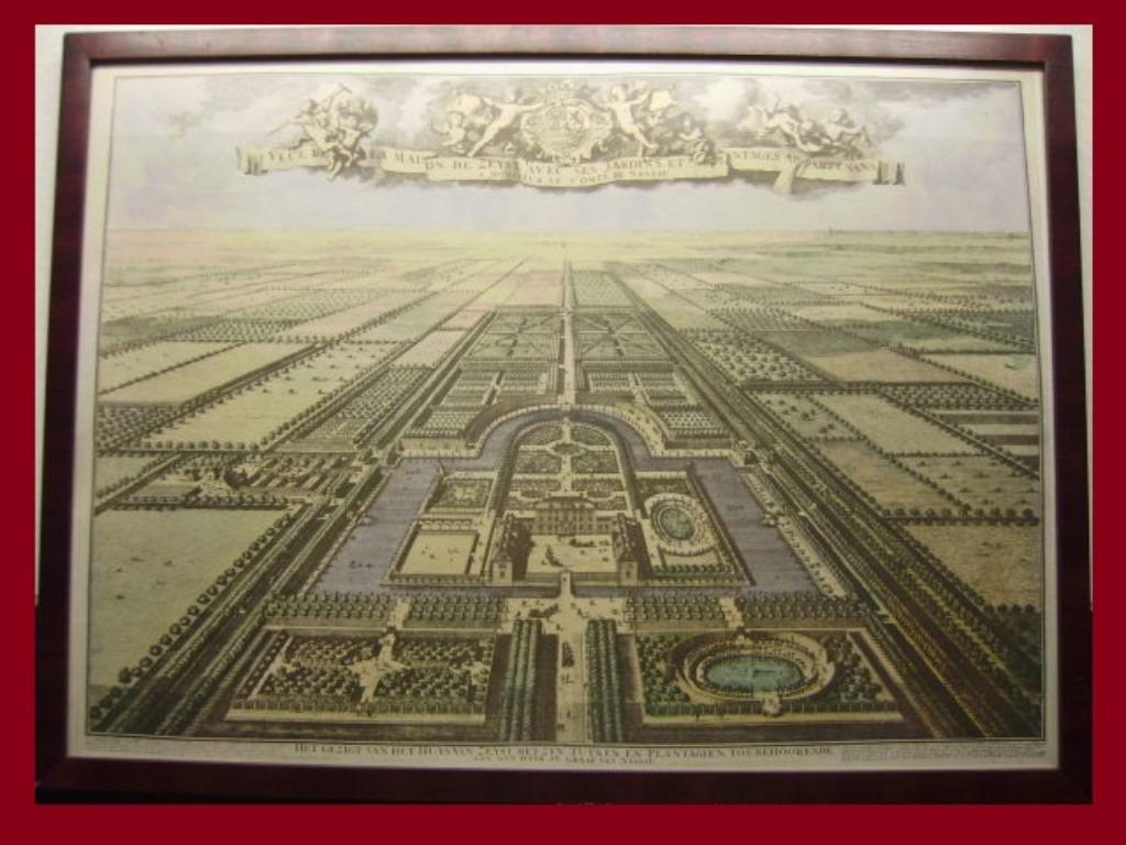 Kunstdruk : "Huys Van Zeyst - Heer De Graaf Van Nassau"., Antiek en Kunst, Ophalen