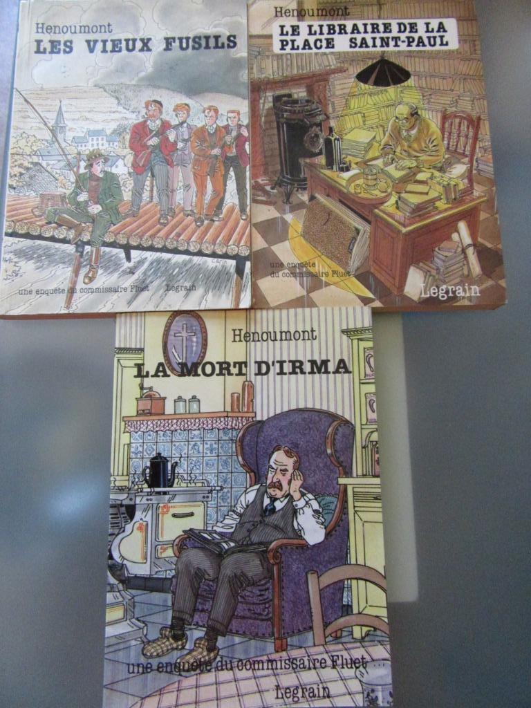 E René Hénoumont éd Legrain 3 titres, Enlèvement, Utilisé