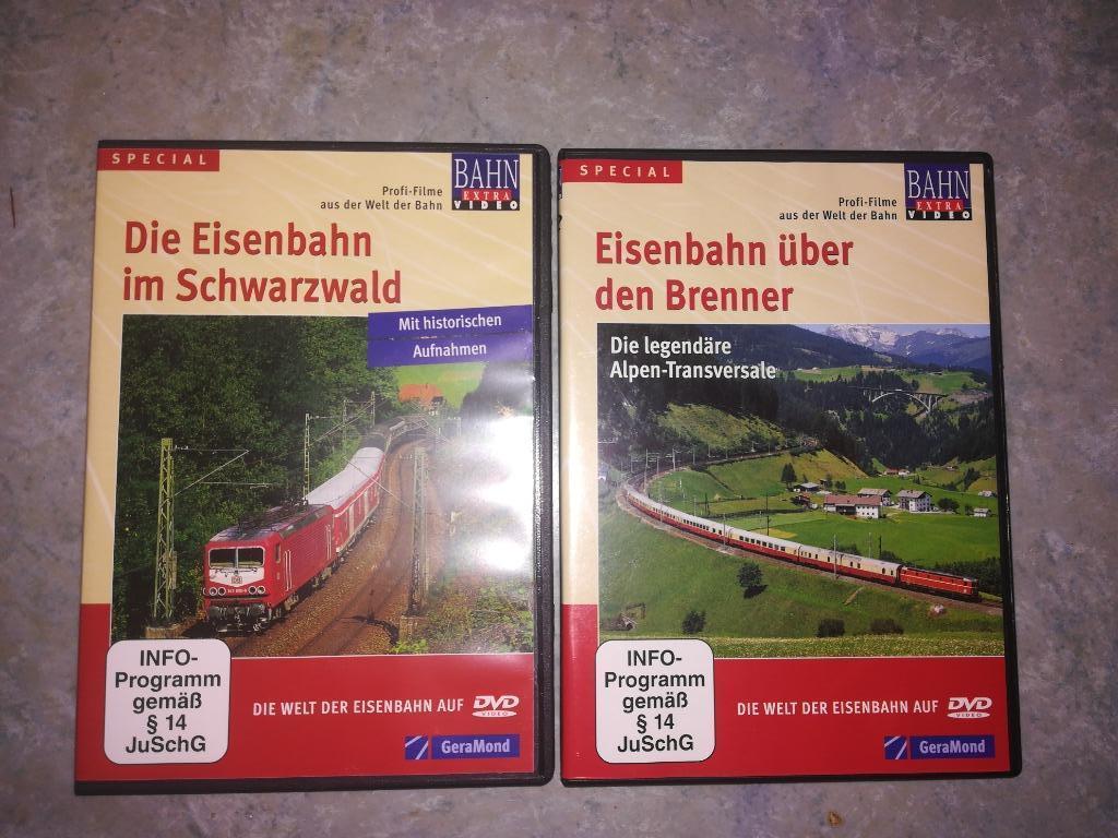 2 DVD BAHN EXTRA SPECIAL BRENNERBAHN SCHWARZWALDBAHN, Enlèvement ou Envoi, Comme neuf, Livre, Revue ou Catalogue