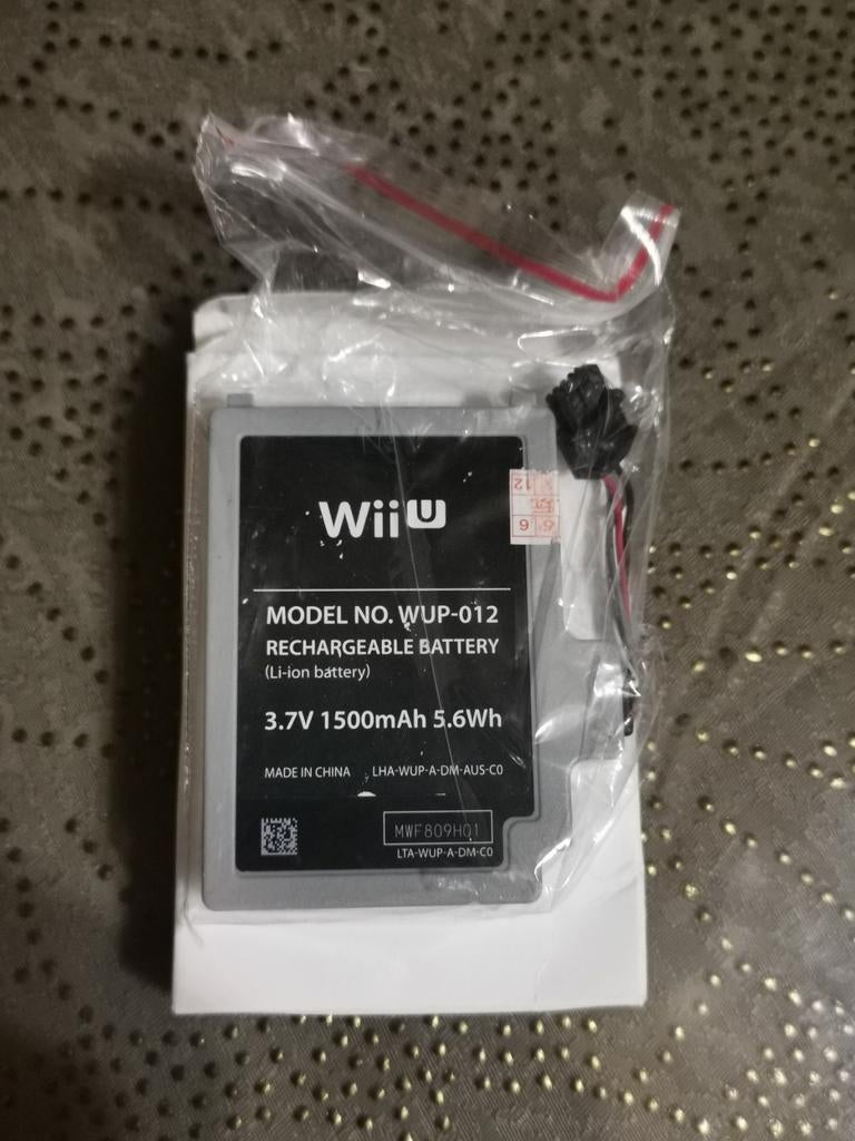 Wii U, Wiiu Gamepad Controller Origi.Nintendo Batterij,Accu, Games en Spelcomputers, Spelcomputers | Nintendo Wii U, Ophalen of Verzenden