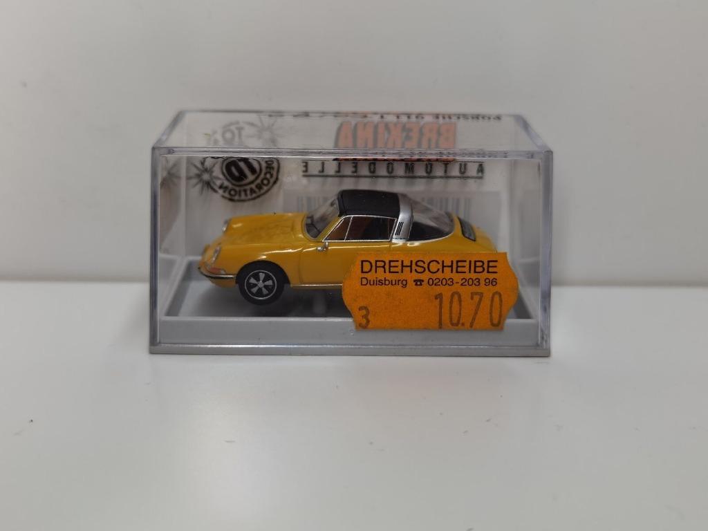 PORSCHE 911 Targa 1/87 HO BREKINA Neuve + Perplex Box, Enlèvement ou Envoi, Neuf, Voiture, Brekina