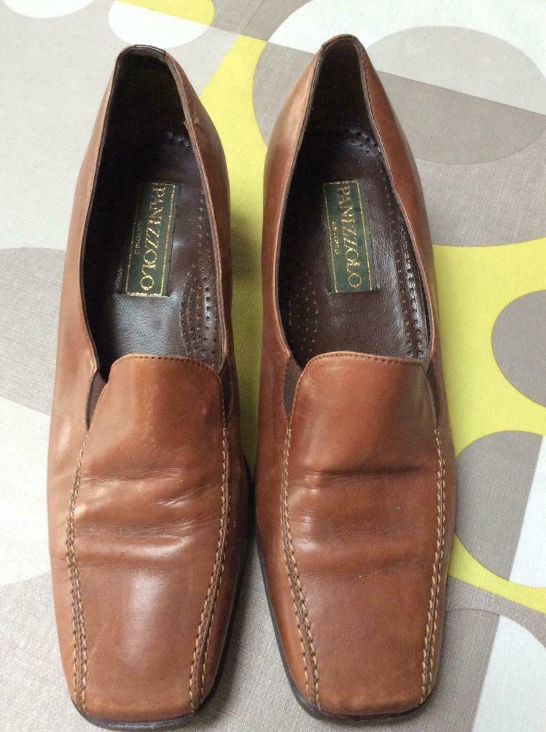 bruine damesschoenen maat 36, Ophalen of Verzenden, Gedragen, Dansschoenen