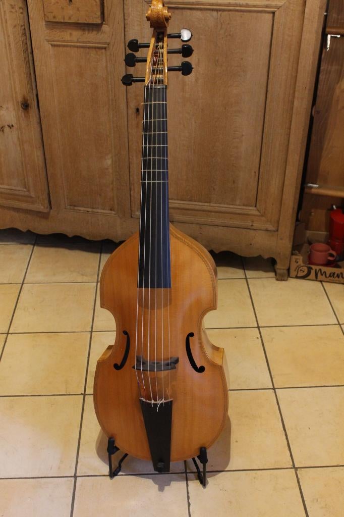 Viole de gambe d'étude. 6 cordes., Muziek en Instrumenten, Strijkinstrumenten | Overige, Ophalen, Gebruikt