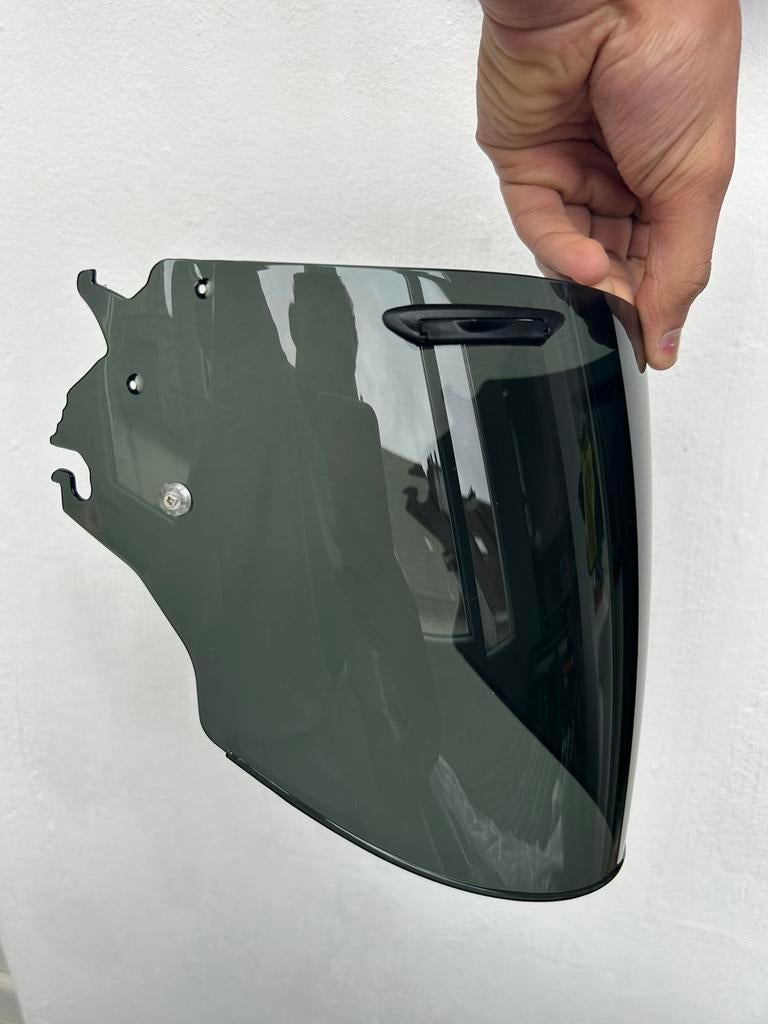 Visiere noir iridium casque arai neuf avec protection, Motos, Enlèvement ou Envoi
