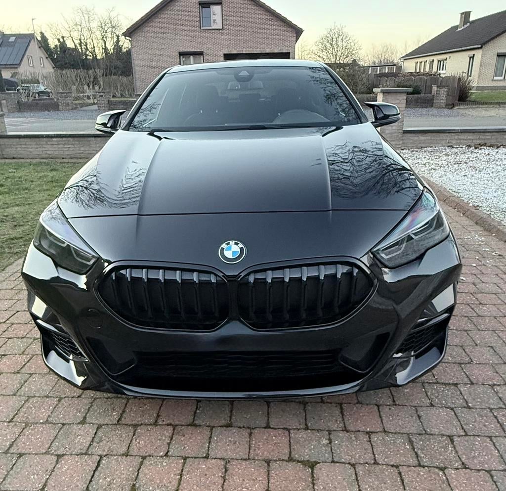 Bmw 218i Gran Coupe, Achterwielaandrijving, Leder en Stof, Zwart, 5 zetels