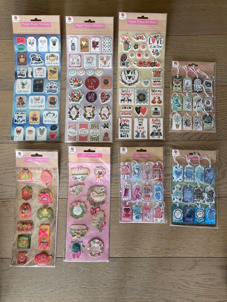 Paper faom en 3d stickers, Hobby & Loisirs créatifs, Scrapbooking, Enlèvement ou Envoi, Neuf, Décoration ou Embellissement, Autres marques