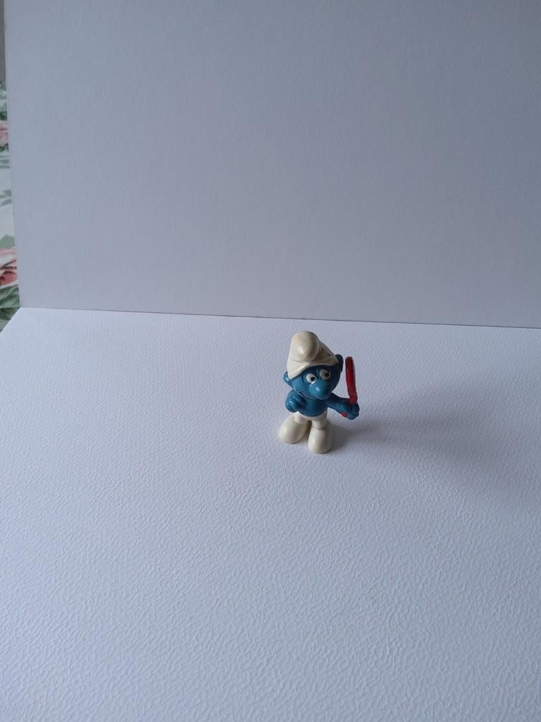 Smurf Coquet, Ophalen of Verzenden, Gebruikt, Poppetje, Figuurtje of Knuffel