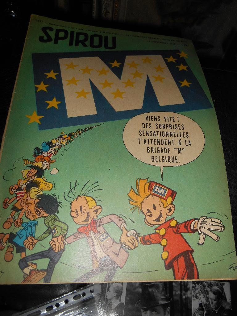 Journal spirou nov 1959, Enlèvement ou Envoi