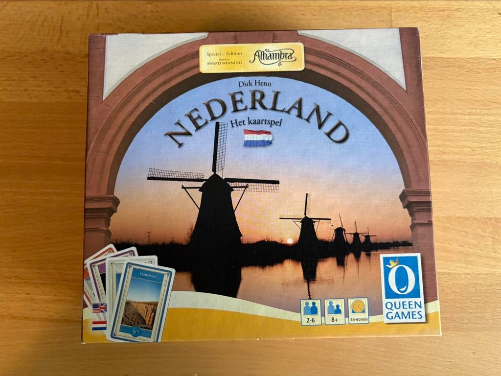 Alhambra kaartspel - Nederland, Hobby en Vrije tijd, Gezelschapsspellen | Bordspellen, Zo goed als nieuw, Een of twee spelers