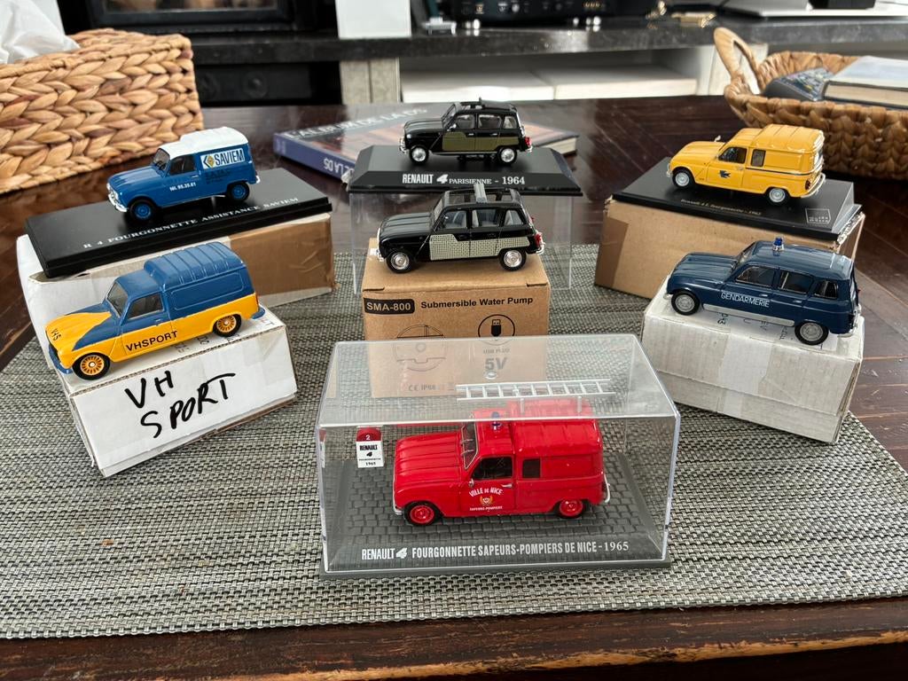 collection Renault 4 r4  1/43, Enlèvement, Utilisé, Voiture, Norev