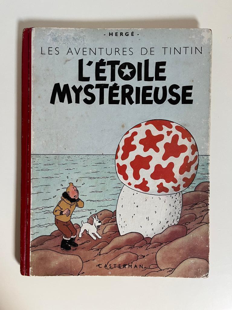 Tintin - L'étoile mystérieuse - B4 - 1950, Livres, Envoi, Hergé