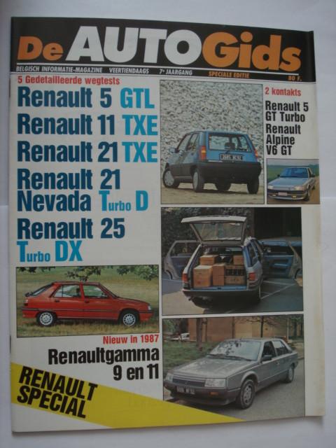 AutoGids Speciale Editie Renault, Verzenden, Gelezen, Renault