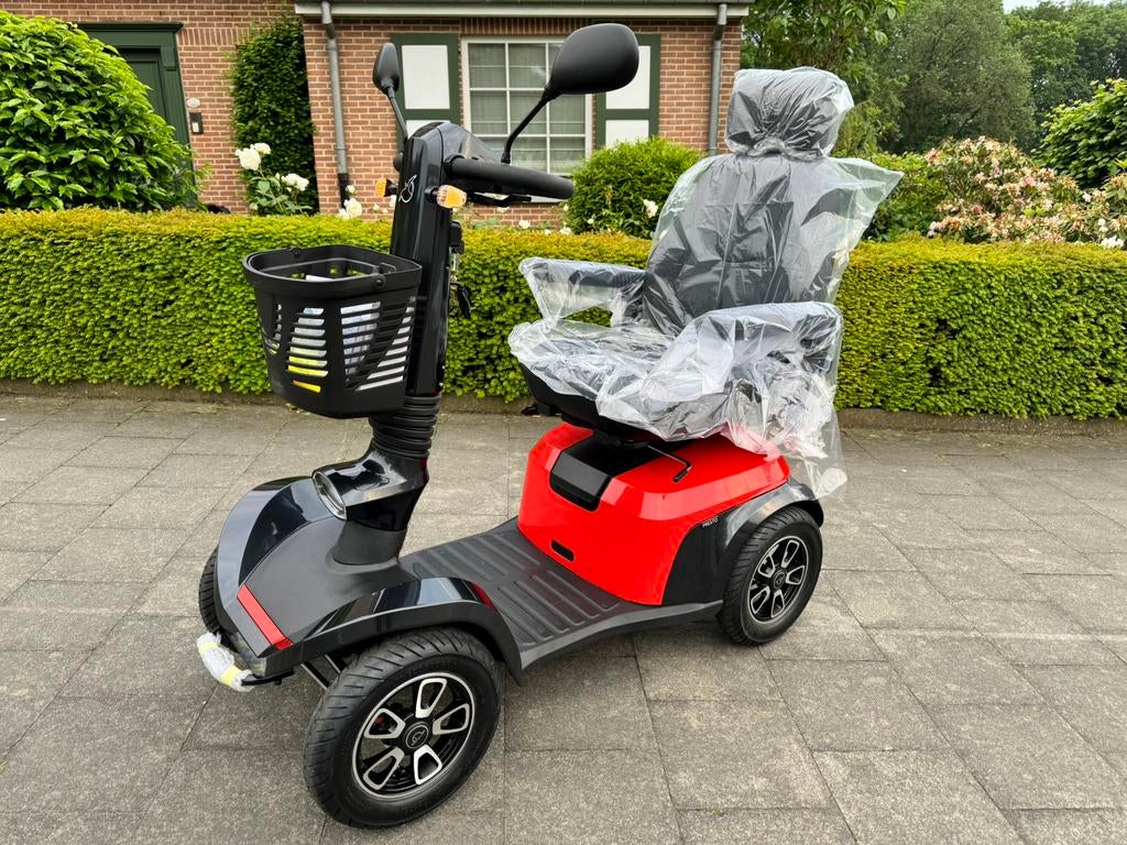 Scootmobiel L & M Presto Voiturette électrique ( etat neuf ), Enlèvement ou Envoi, Pliant, Comme neuf, Fauteuil roulant électrique