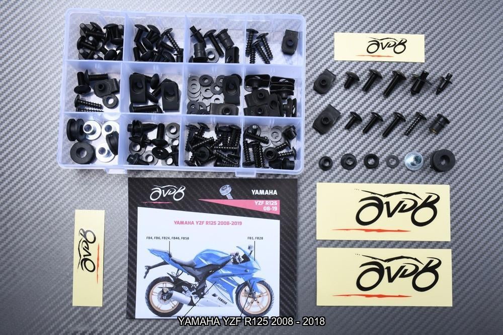 Kuip bouten set voor YAMAHA YZF R125 2008 2018 2014, Ophalen of Verzenden, Nieuw