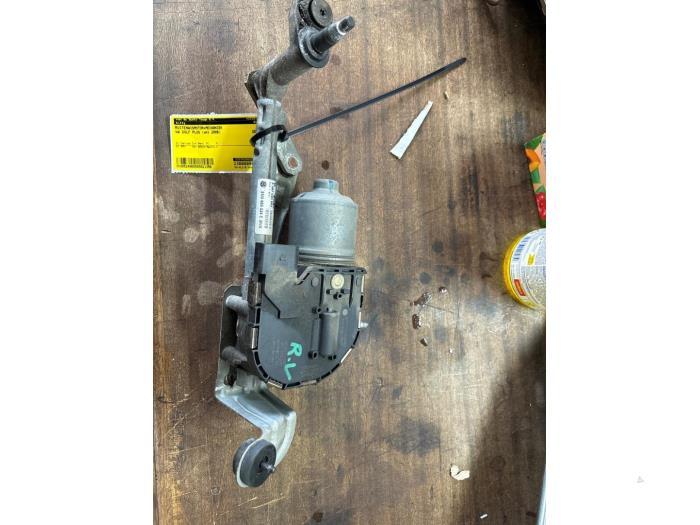 Moteur + mécanique essuie-glace d'un Volkswagen Golf Plus, Enlèvement ou Envoi, 3 mois de garantie, Utilisé, Volkswagen