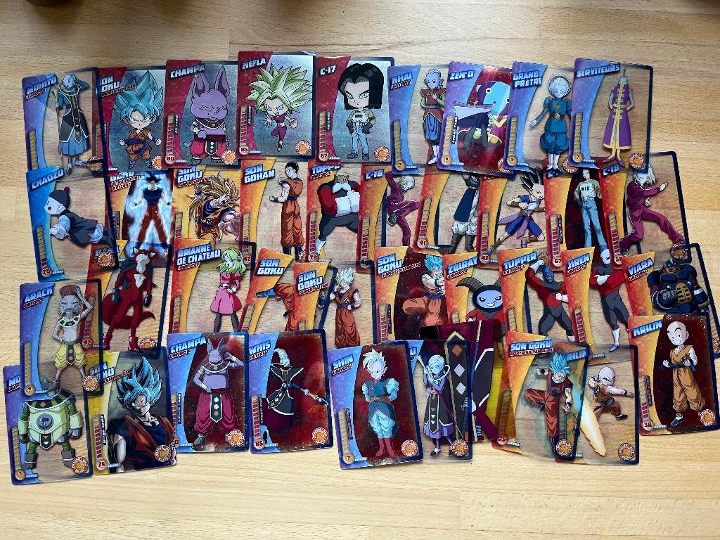 40 Cartes Dragon Ball Super, Enlèvement