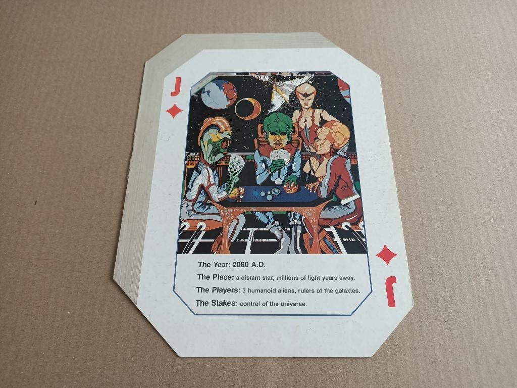 Folder: Williams Alien Poker (1980) Flipperkast, Envoi, Flipper (jeu), Williams