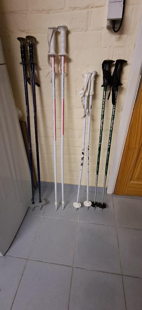 Bâtons de ski, Ophalen, Gebruikt, Stokken, 100 tot 140 cm