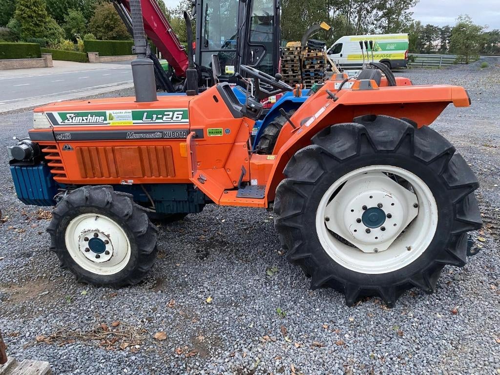 Tractor sunshine L1-26 kubota, Ophalen