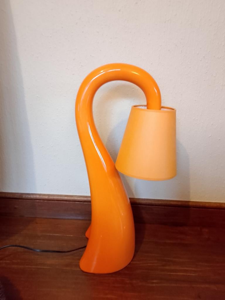 Tafellamp van Kostka, Ophalen