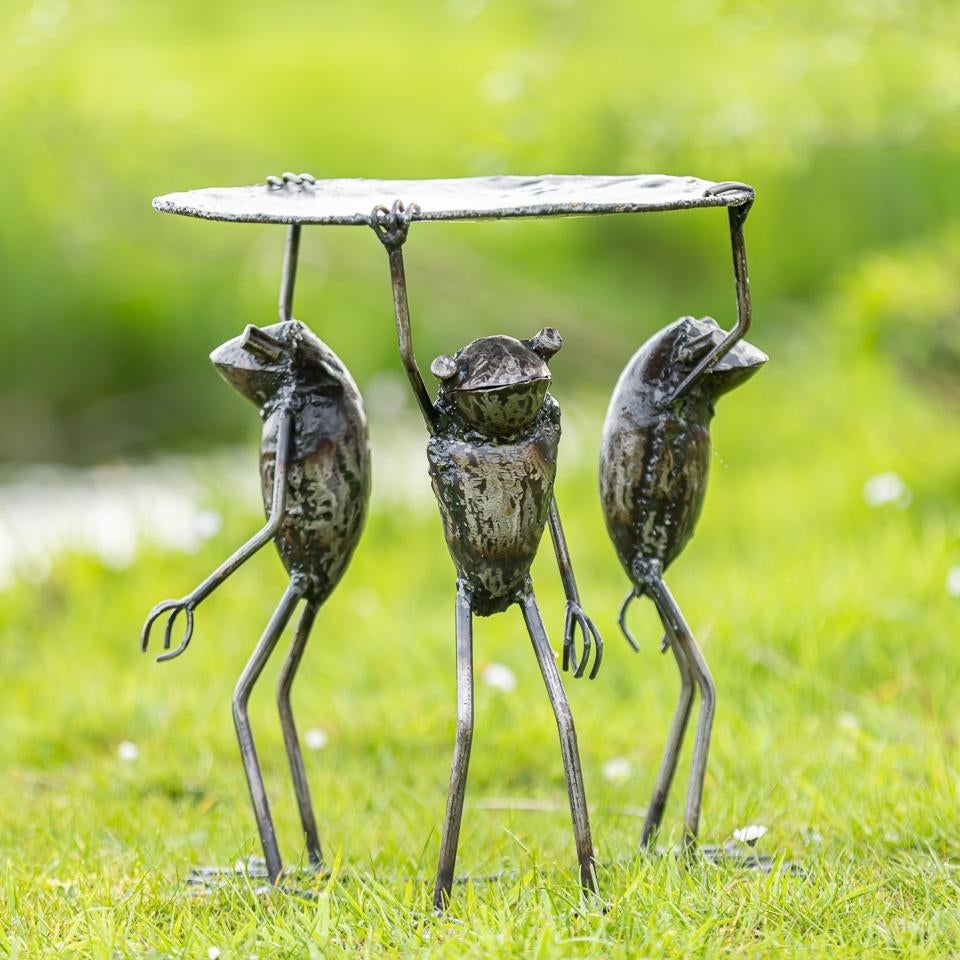 Tafel met kikkers - Mooievogels, Ophalen of Verzenden