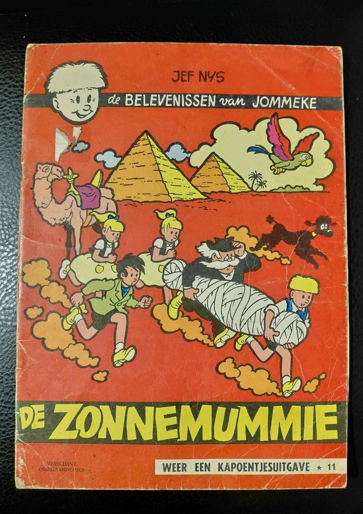 Zeer oude uitgave Jommeke, Boeken, Eén stripboek, Ophalen, Gelezen, Jef Nys
