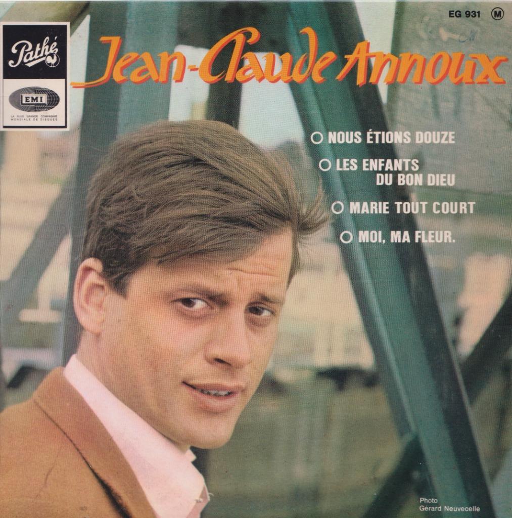 Jean-Claude Annoux – Moi ma fleur / Nous étions douze + 2, Ophalen of Verzenden, Gebruikt, Pop