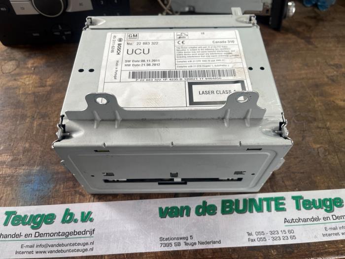 Système navigation d'un Opel Insignia, Enlèvement ou Envoi, 3 mois de garantie, Utilisé, Opel