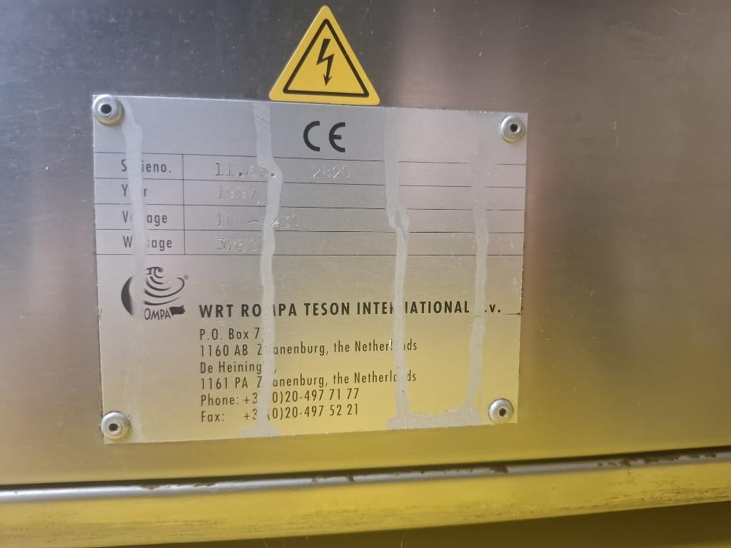 Matec pizza oven, Gebruikt, Oven, 60 cm of meer, Vrijstaand