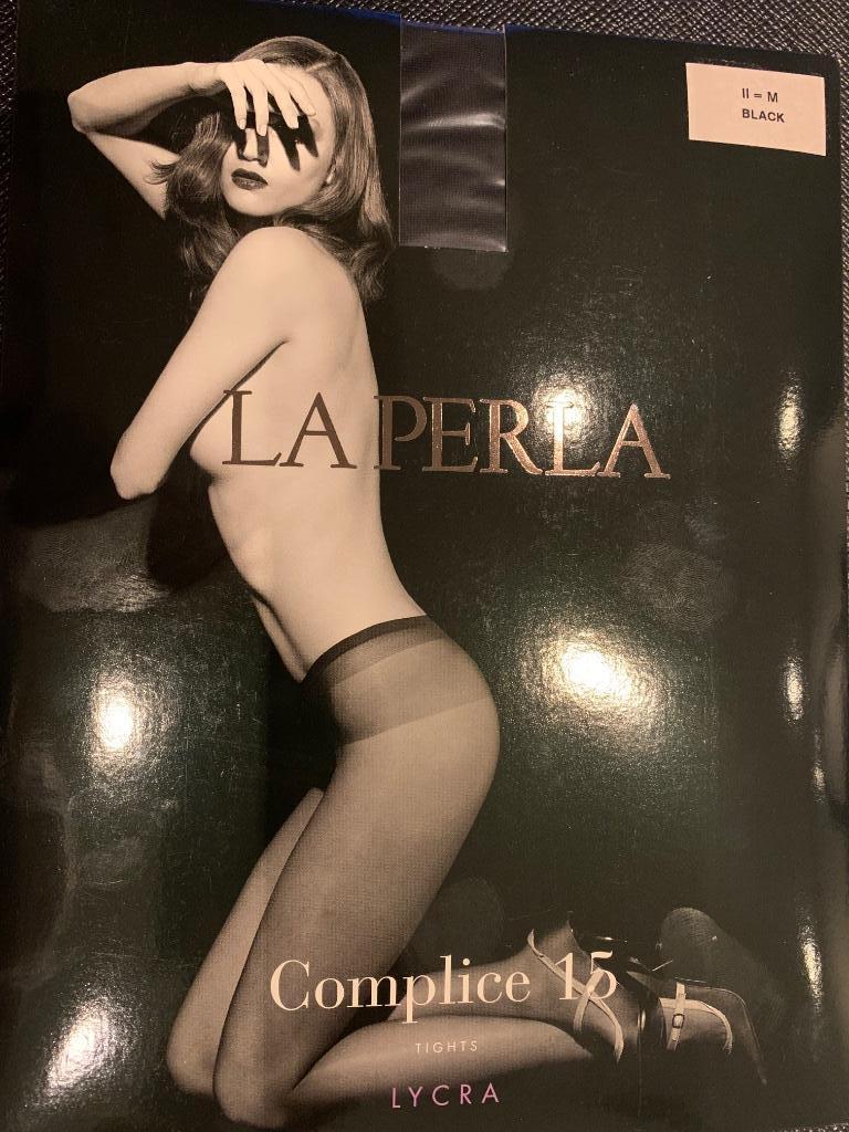Nylon Panty's Falke - La perla, Ophalen, Wit, Nieuw, Maat 40/42 (M)