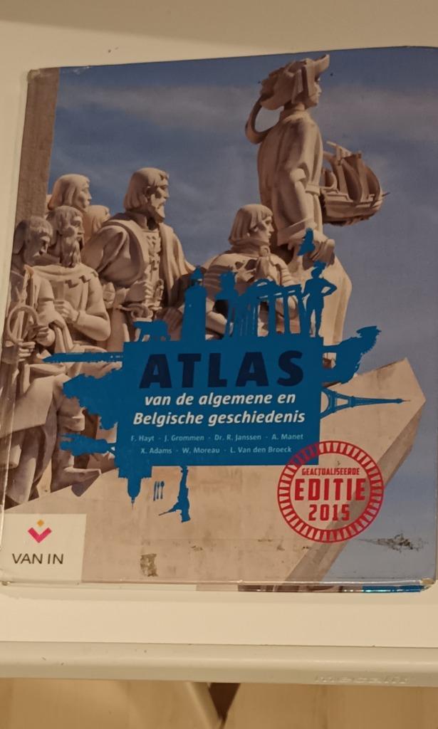 Atlas van de algemene en Belgische geschiedenis, Boeken, Ophalen, Zo goed als nieuw, Geschiedenis