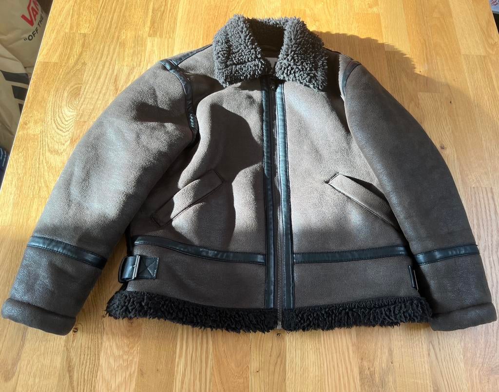 Blouson aviateur Zara t.134, Garçon, Enlèvement ou Envoi, Comme neuf, Zara